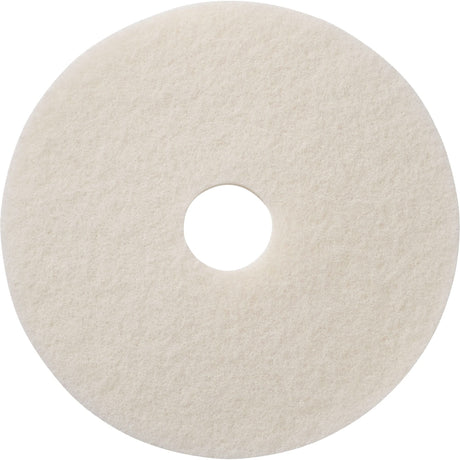 Floor Pads, 15", Polish, White
