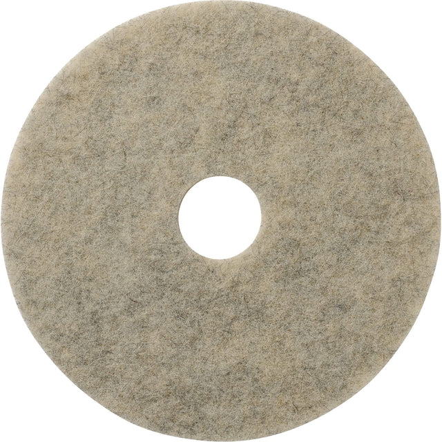 Porko Plus Floor Pads, 20", Buffing/Burnishing, Beige