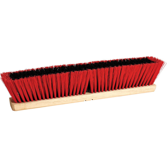 Bulldog Push Broom Head, 18", Medium, PVC Bristles