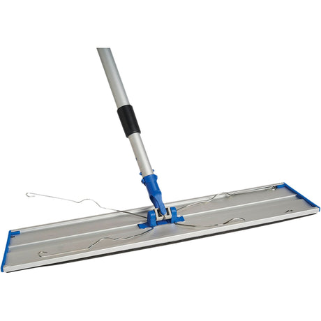 Static Attack Dust Mop Frame & Telescopic Handle, 24", Aluminum