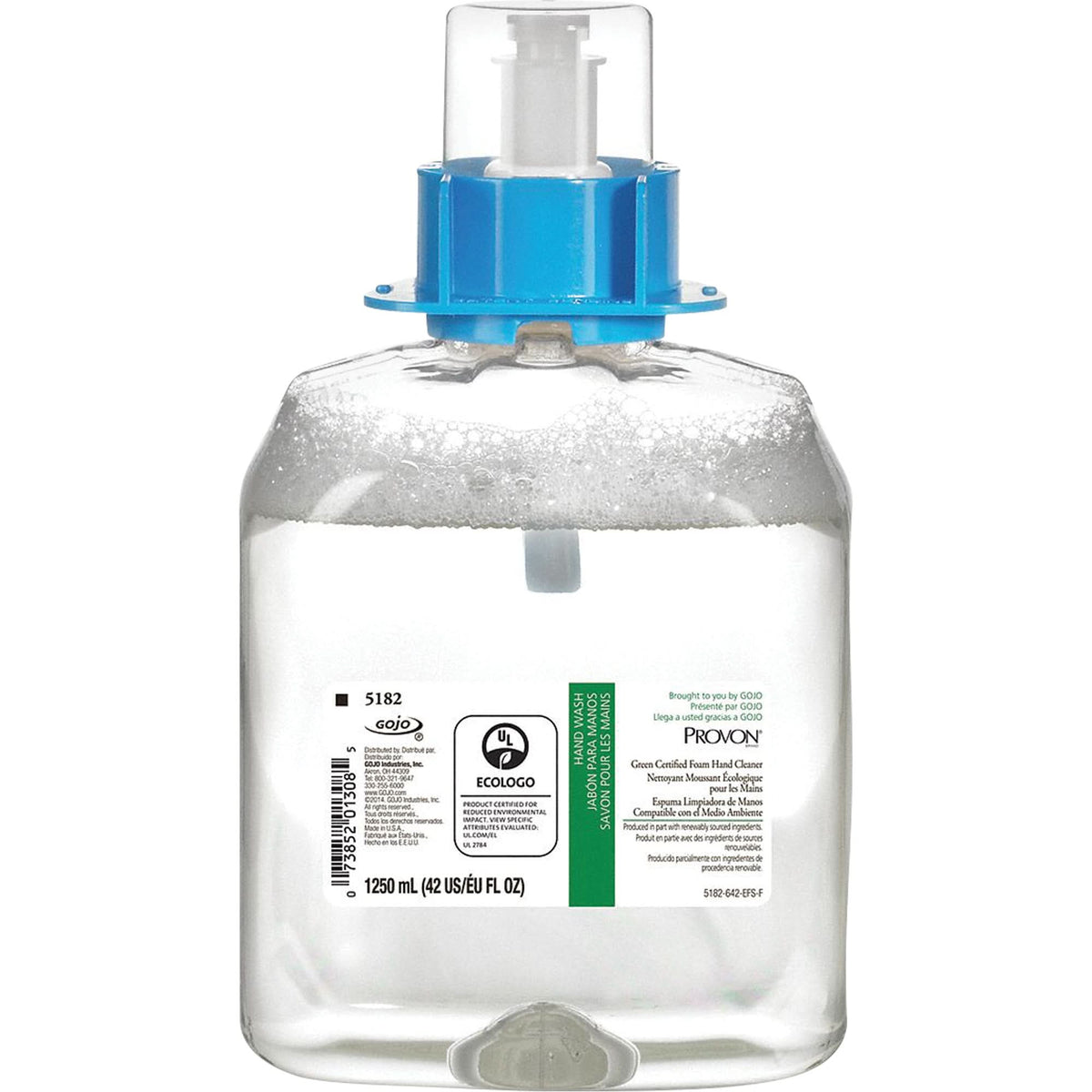 Provon® FMX-12™ Green Certified Hand Soap, Foam, 1.25 L, Unscented