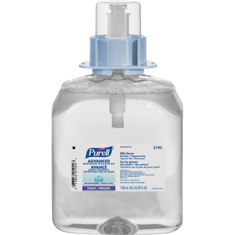 FMX-12™ Green Certified Advanced Moisturizing Hand Rub, 1.2 L, Cartridge Refill, 70% Alcohol