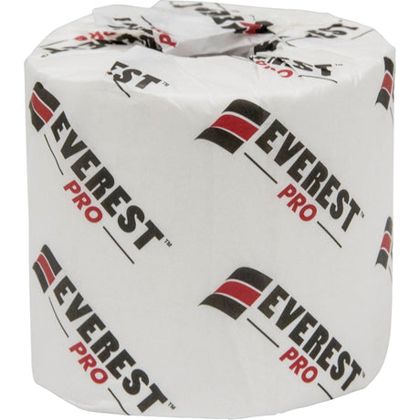 Everest Pro™ Toilet Paper, 2 Ply, 500 Sheets/Roll, 125' Length, White