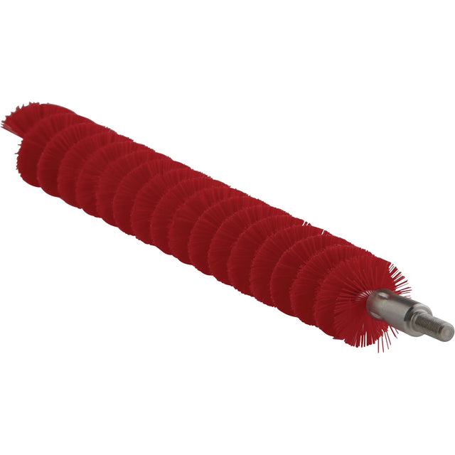 0.8" Brush for Flex Rod, Medium Bristles, 8" Long, Red