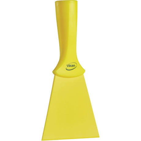 Nylon Scraper with Threaded Handle, Yellow, 4" W x 8" L