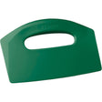 Bench Scraper, Green, 8" W x 5" L
