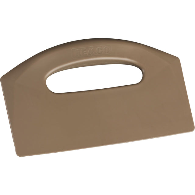 Bench Scraper, Brown, 8" W x 5" L