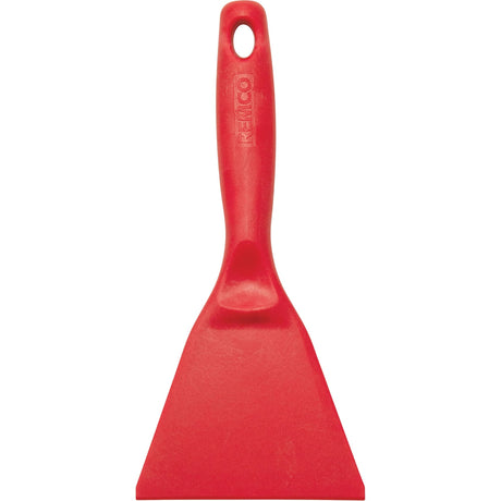 High Temperature Large Hand Scraper, Red, 4-1/4" W x 9-3/8" L