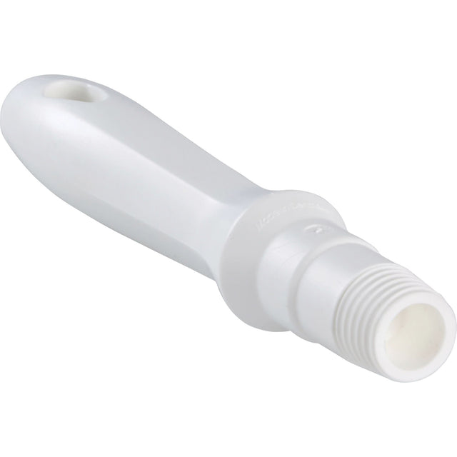Mini Handle, Brush/Pad Holder/Scraper/Squeegee, White, Standard, 6-1/4" L