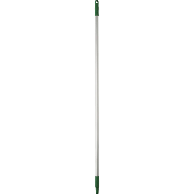 Basic Handle, Broom/Scraper/Squeegee, Green, Standard, 57" L