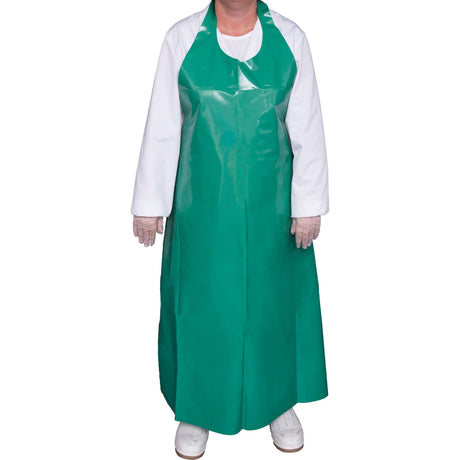 Top Dog 6 Mil. Apron, Polyurethane, 50" L x Green