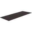 Supreme Knob™ Entrance Matting, Wiper/Scraper, 6-5/6' x 15' x 7/16", Charcoal