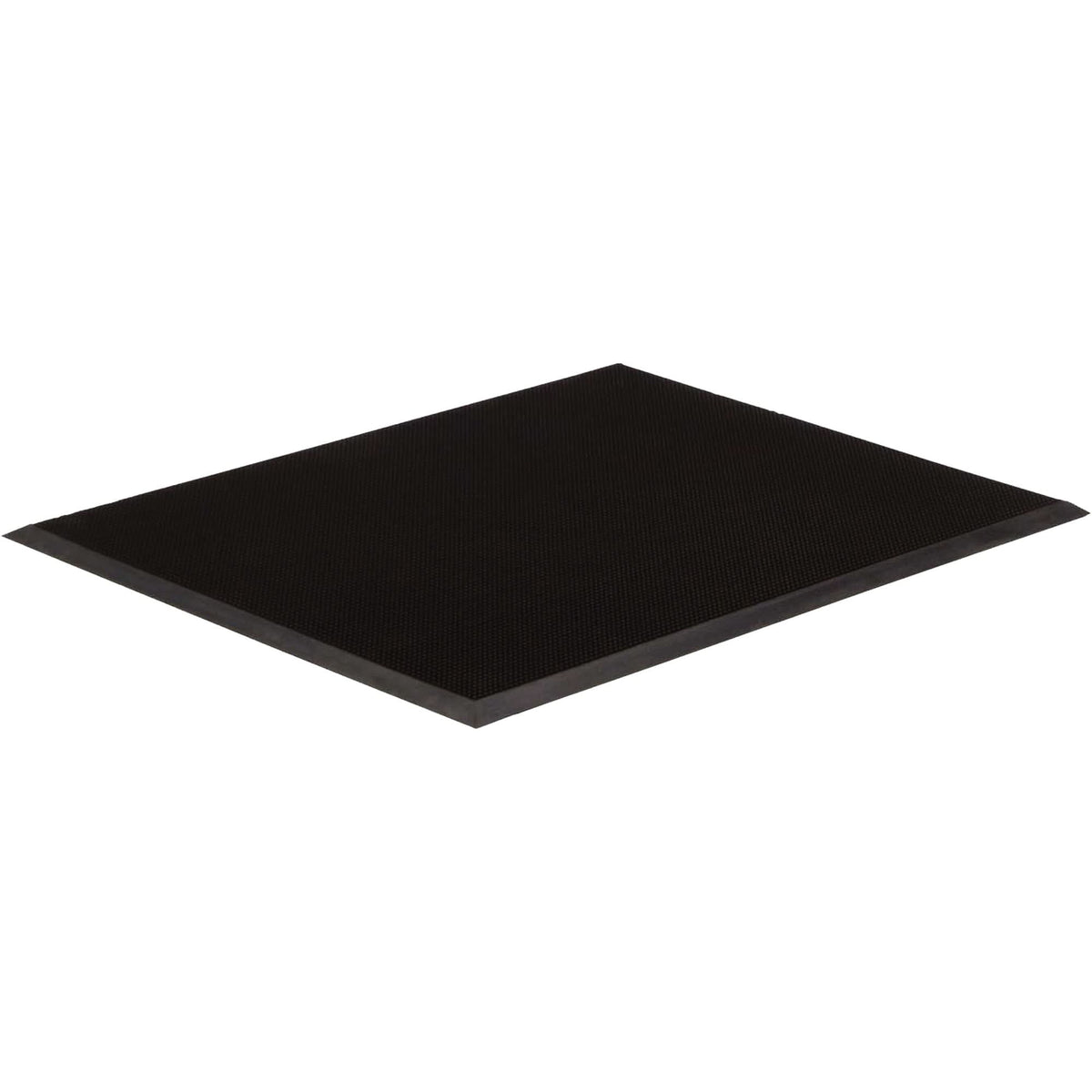 Gritstop Fingermat™ Entrance Matting, Rubber, Scraper Type, Finger Tip Style Pattern, 3' x 6', Black