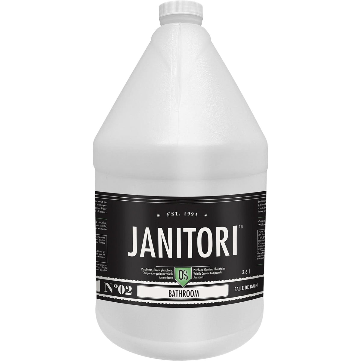 Janitori™ 02 Bathroom Cleaner, 4 L, Jug