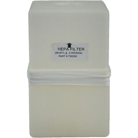 Express Series HEPA Filter, Cartridge, Fits 0.25 US gal.