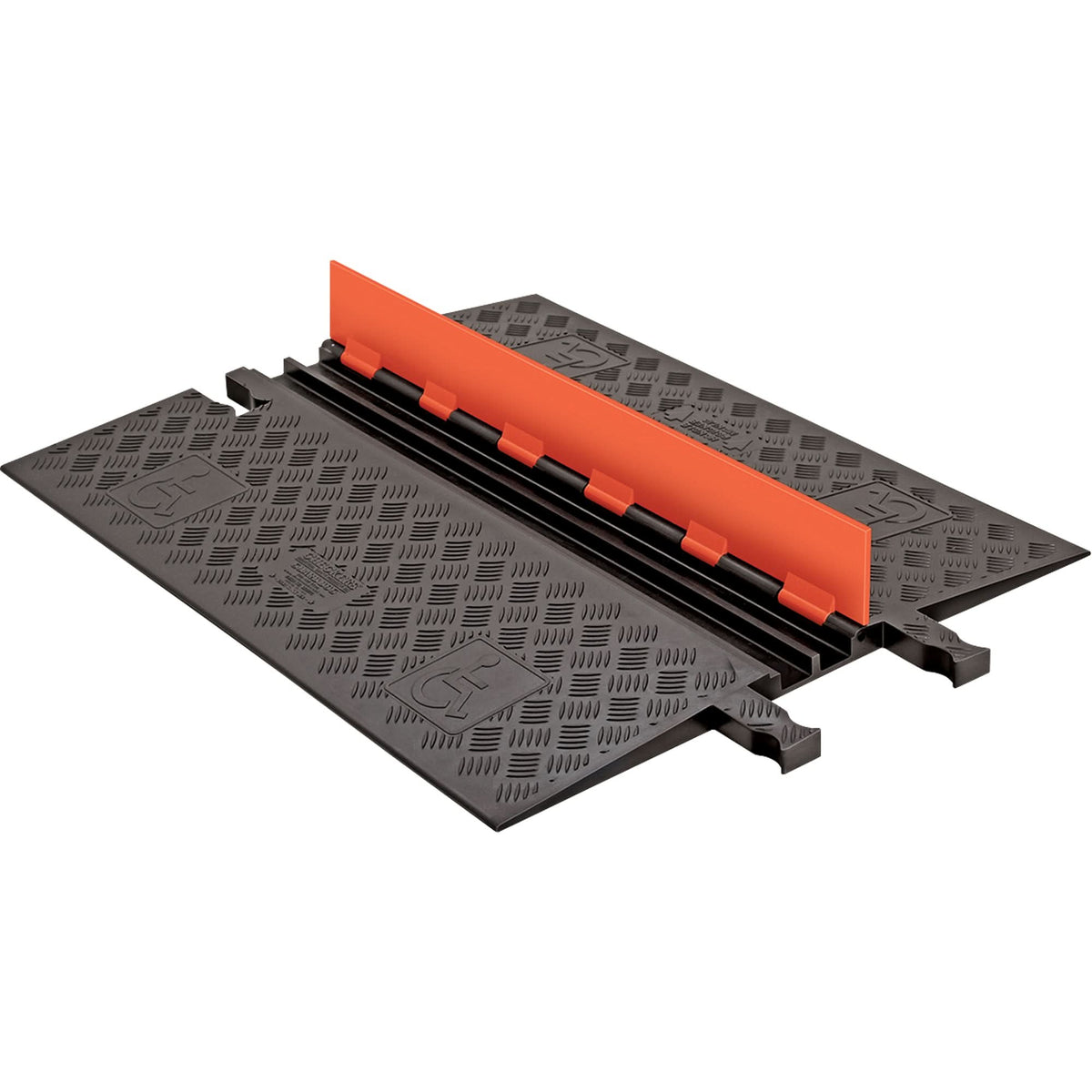 Guard Dog® Low Profile ADA/DDA Cable Protector, 2 Channels, 36" L x 28.38" W x 1.25" H