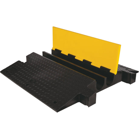 Yellow Jacket® Extreme Crossover Cable Protector, 2 Channels, 35.75" L x 42.125" W x 5.125" H