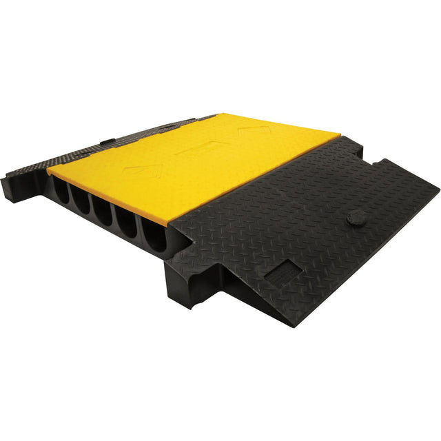 Yellow Jacket® Heavy Duty Cable Protector, 5 Channels, 35.75" L x 57.25" W x 5.125" H