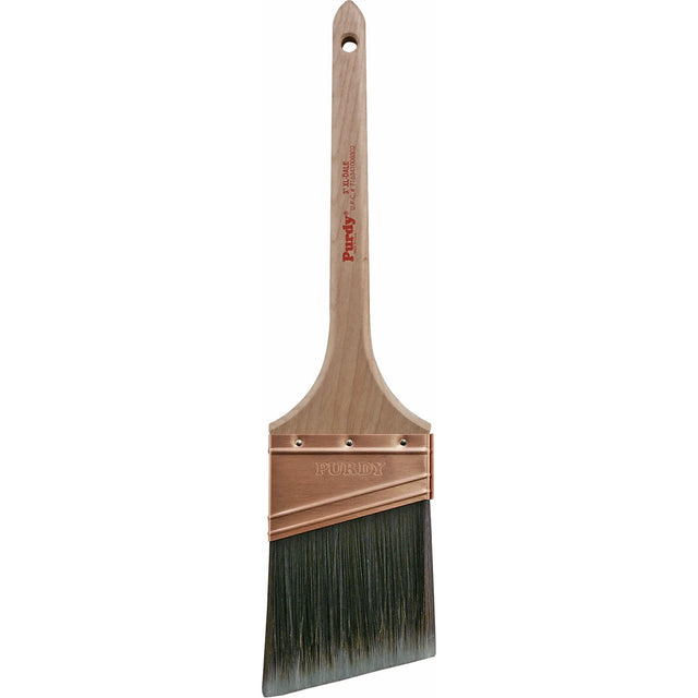 XL-Glide Professional Paint Brush, Poly/Nylon, Wood Handle, 1-1/2" Width