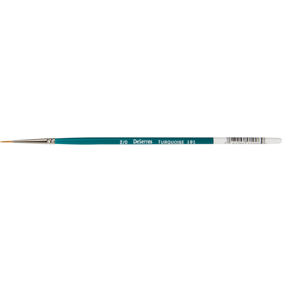 Round Artist Brush, Synthetic, Wood Handle, 2x0 Width