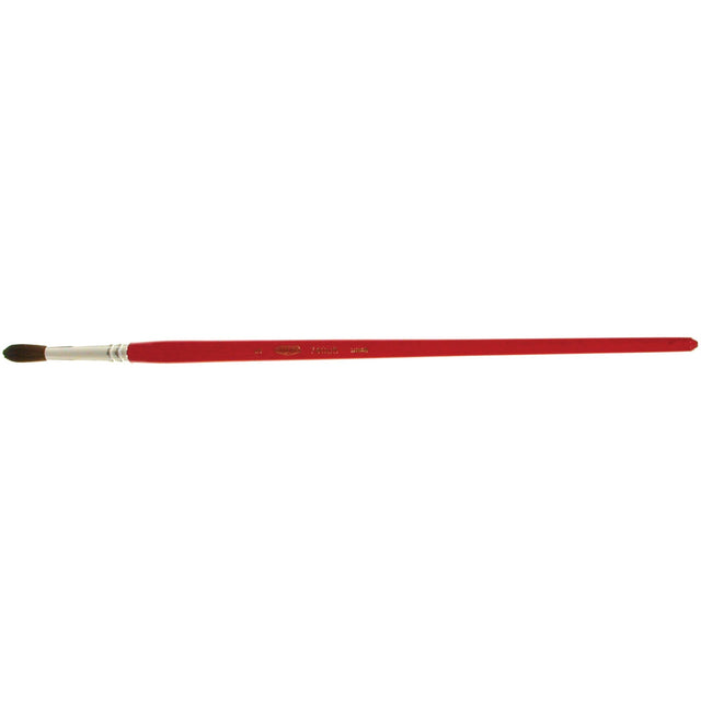 Round Marking Paint Brush, 1/4" Brush Width, Camel Hair, Wood Handle