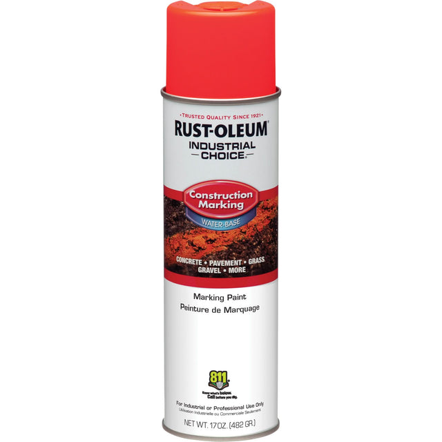 Water Based Marking Paint, 17 oz., Aerosol Can