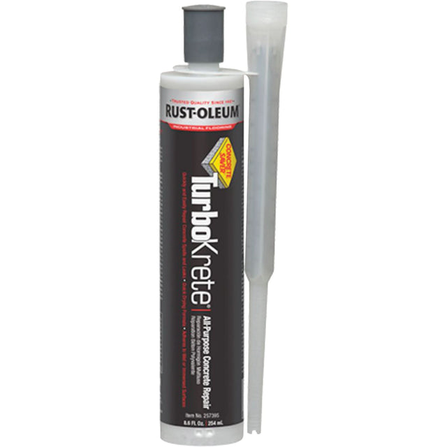 TurboKrete® All-Purpose Epoxy Repair, Cartridge/Tube, Grey