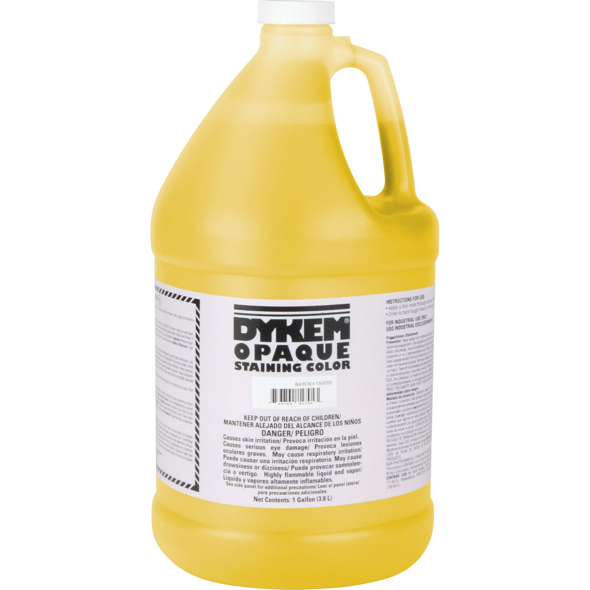 Opaque Staining Colours, Jug, Yellow