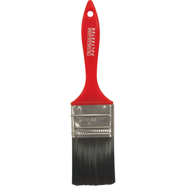 All-Purpose Paint Brush, Polyester, Plastic Handle, 2" Width