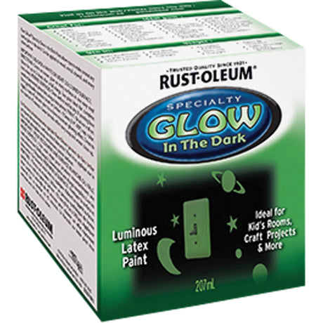 Specialty Glow-in-the-Dark Paint, 207 ml, Kit, Clear