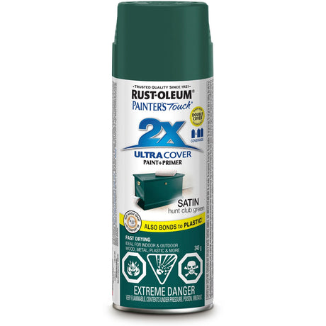 Painter's Touch® Ultra Cover Paint, Hunt Club Green, Satin, Aerosol Can