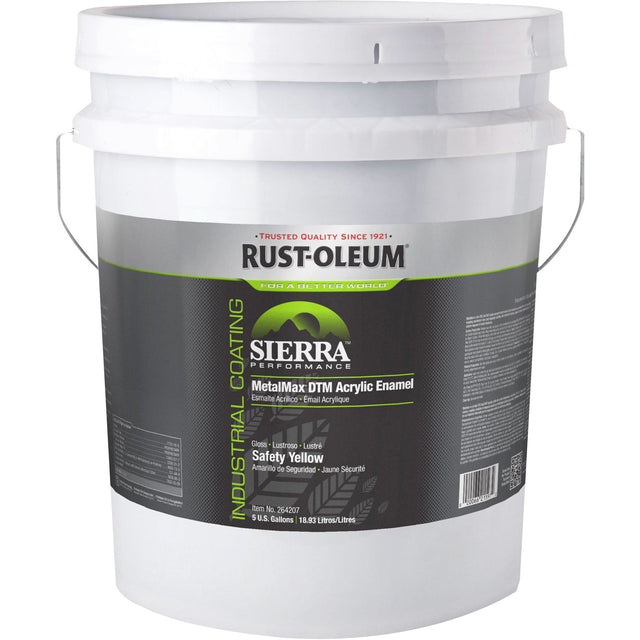 Sierra Performance™ MetalMax® Plus DTM Acrylic Enamel, 5 gal., Pail, Yellow