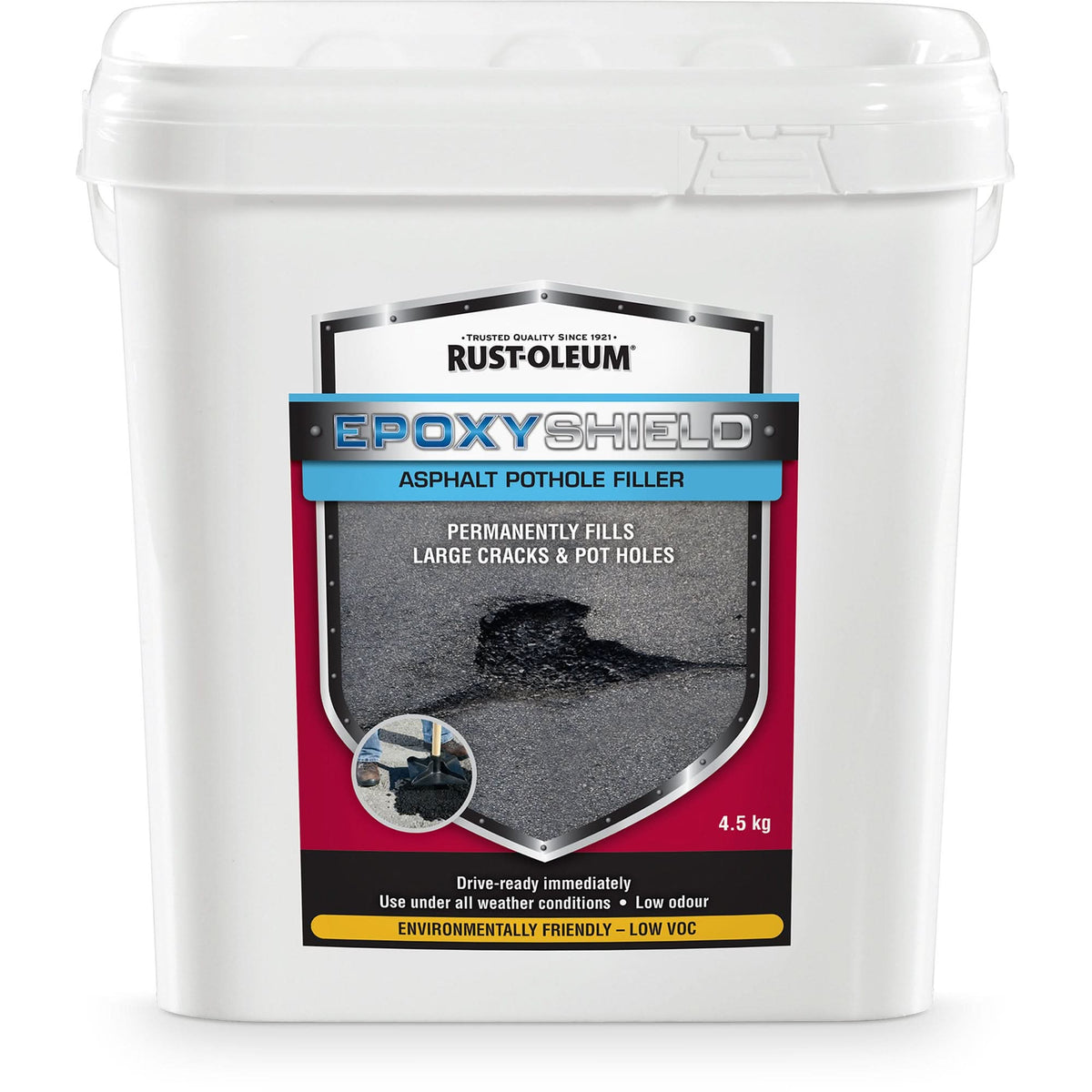 EpoxyShield® Asphalt Pothole Filler, Pail, Black
