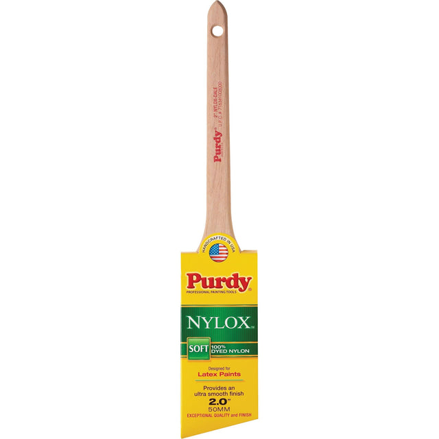 Nylox™ Dale Paint Brush, Nylon, Wood Handle, 2" Width