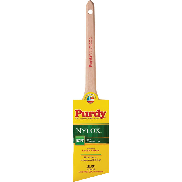 Nylox™ Dale Paint Brush, Nylon, Wood Handle, 2-1/2" Width