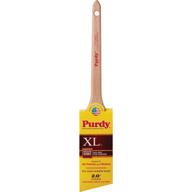 XL Dale Paint Brush, Poly/Nylon, Wood Handle, 2" Width