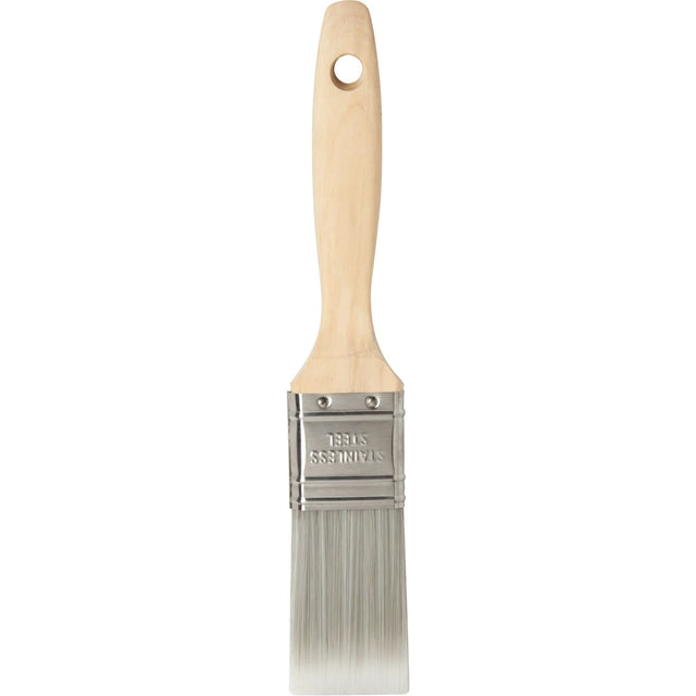 Master Trim Paint Brush, Poly/Nylon, Wood Handle, 1-1/2" Width