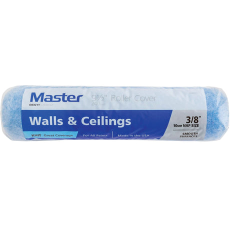 Master Standard Walls & Ceilings Paint Roller Cover, 10 mm (3/8") Nap, 240 mm (9-1/2") L