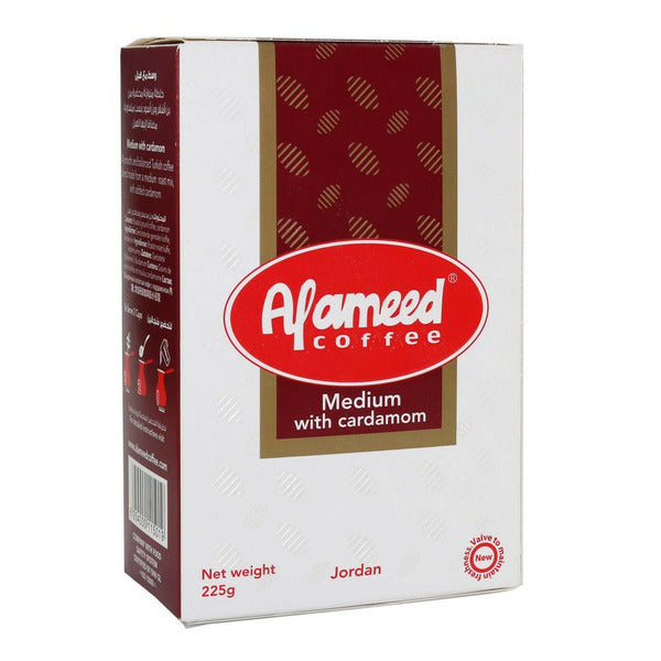 Al Ameed Medium Roast Ground Coffee With Cardamom