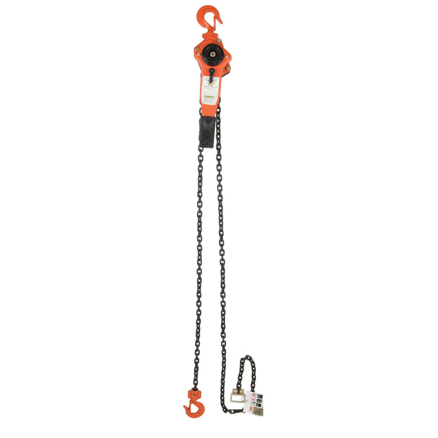 Lever Chain Hoist, 20' Lift, 3000 lbs. (1.5 tons) Capacity, Alloy Steel Chain