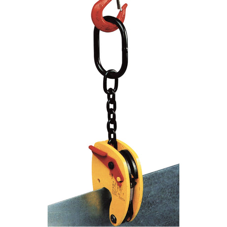 Topal™ Multiposition Plate Clamp KS075 0-15, 1650 lbs. (0.825 tons), 0" - 9/16" Jaw Opening