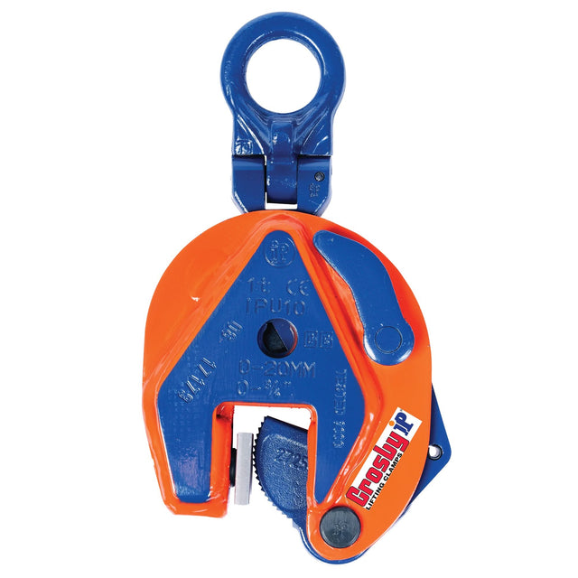 IPU10H Universal Lifting Clamp, 6000 lbs. (3 tons), 0 - 1-1/2" Jaw Opening