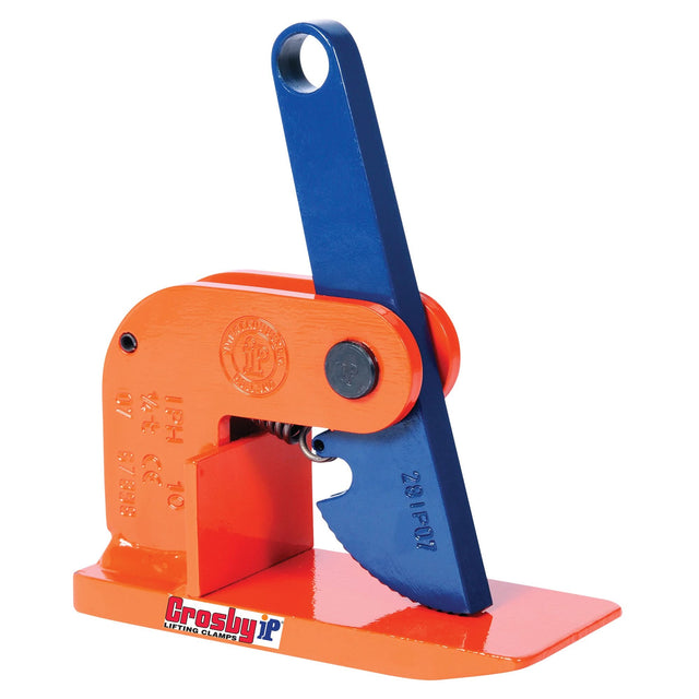IPH10 Horizontal Lifting Clamp, 6000 lbs. (3 tons) Limit, 0" - 2-2/5" Jaw