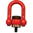 VQ Swivel Hoist Lifting Ring, M20, 40 mm Thread Length, Alloy Steel