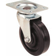Light-Duty Caster, Rigid, 5" (127 mm), Steel, 250 lbs. (113 kg.)