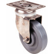 Medium Duty Caster, Rigid, 4" (101.6 mm), Phenolic, 250 lbs. (113 kg.)