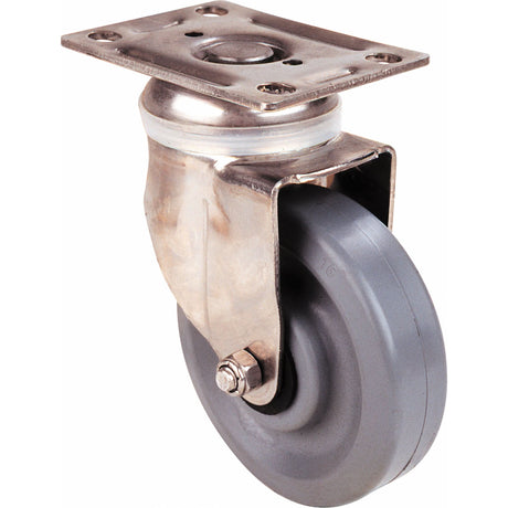 Medium Duty Caster, Swivel, 4" (101.6 mm), Phenolic, 250 lbs. (113 kg.)