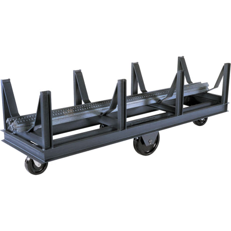 Bar Cradle Truck, 96" L x 28" W x 29" H, 10000 lbs. Capacity, Phenolic Wheels