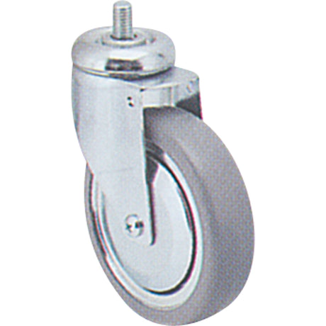 Zinc Plated Caster, Swivel, 5" (127 mm) Dia., 240 lbs. (108 kg.) Capacity
