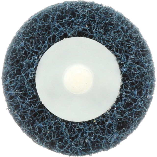 Standard Abrasives™ Quick Change Buff & Blend HS Disc 840358, 2" Dia., Medium Grit, Aluminum Oxide